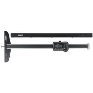 Digital sliding depth gauge 100mm (0.01mm) with replaceable measuring inserts